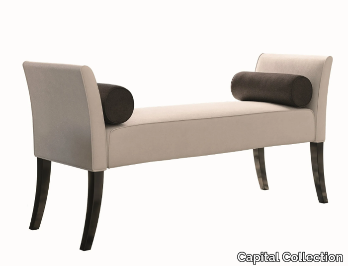 KOSTA - Upholstered leather bench _ Capital Collection