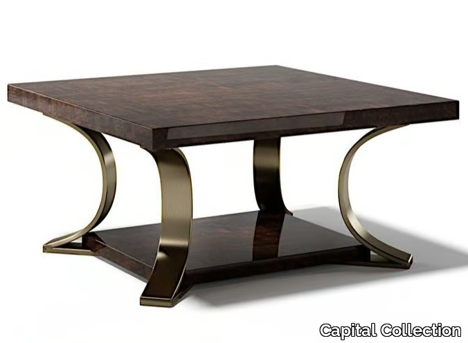 MUST SERVICE - Square wooden coffee table _ Capital Collection