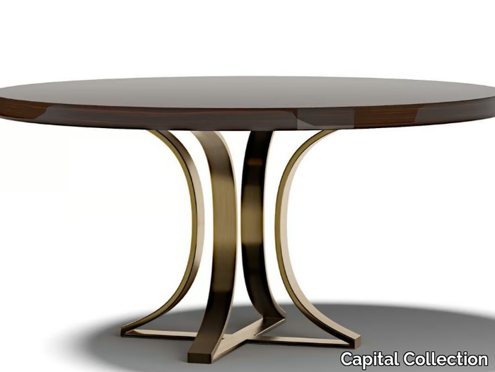 MUST T - Round wooden table _ Capital Collection