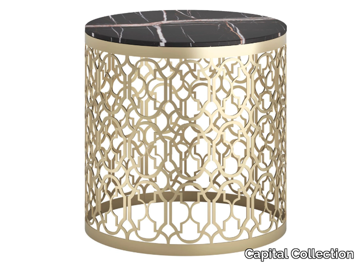 NUAGE L - Round metal coffee table _ Capital Collection