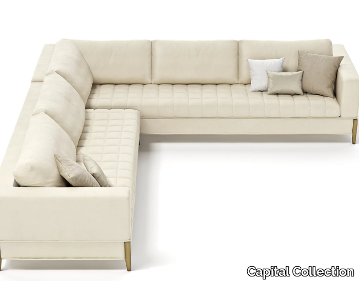 OYSTER - Corner leather sofa _ Capital Collection