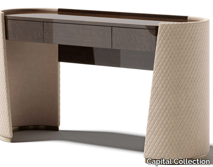 MAJESTIC - Wooden and leather secretary desk _ Capital Collection