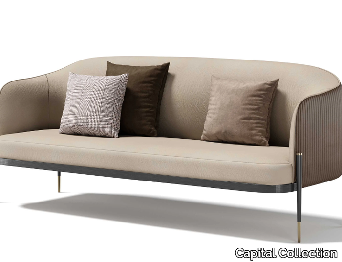 OXFORD - 3 seater leather sofa _ Capital Collection