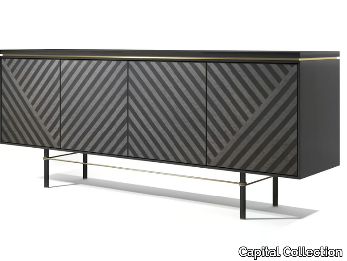 ZEFIRO - Wooden sideboard with doors _ Capital Collection