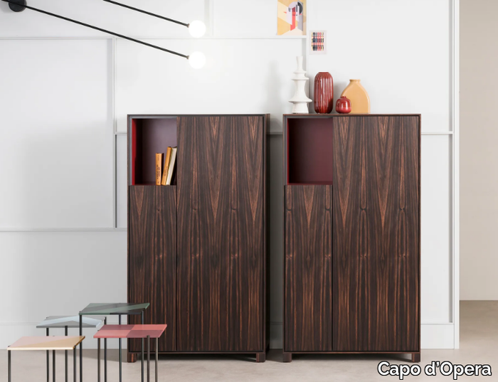 ATENEO - Highboard with doors _ Capo d’Opera