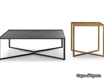 CABARET - Square metal coffee table _ Capo d’Opera