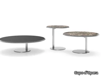 VOILÀ - Round coffee table for living room _ Capo d’Opera