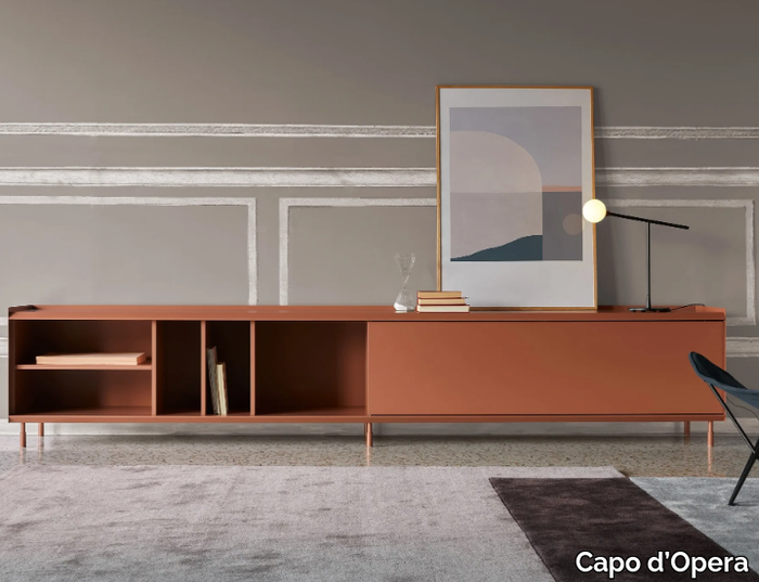 FLYER - Metal sideboard with sliding doors _ Capo d’Opera