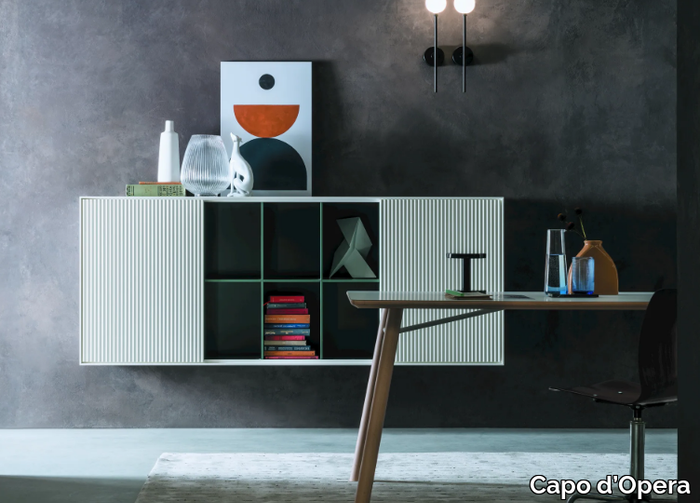 ATENEO - Sideboard with sliding doors _ Capo d’Opera