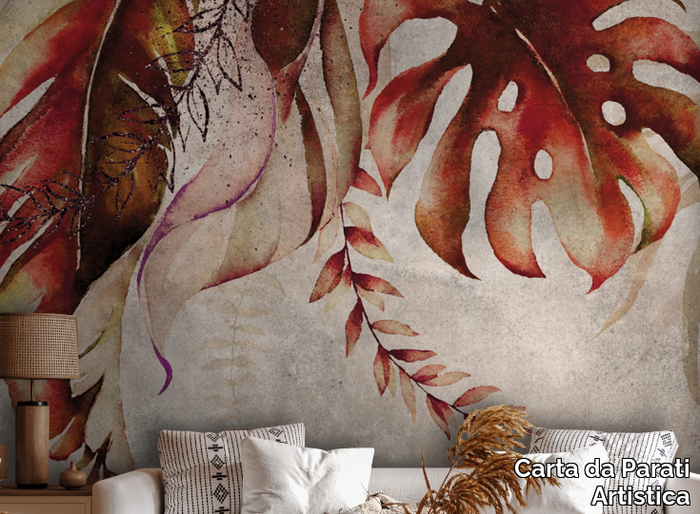 NATURA IN AUTUNNO - Washable vinyl wallpaper _ Carta da Parati Artistica