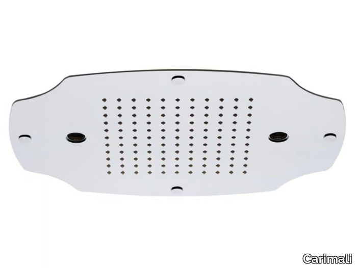 MYDREAM COLONIAL 400X300 23077XN/S - Built-in 2-spray stainless steel overhead shower with chromotherapy _ Carimali