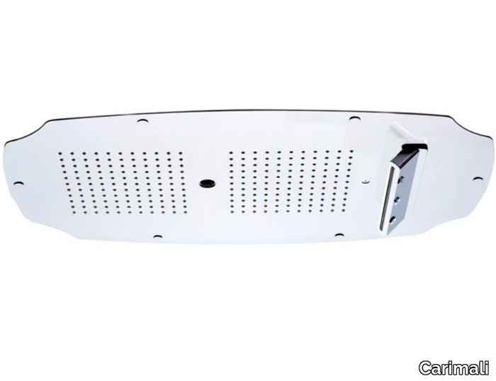 MYDREAM COLONIAL 700X400 23072X/S-CRX - Built-in 2-spray stainless steel overhead shower with chromotherapy _ Carimali