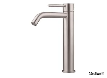 NAVIS 0-NVS1701-316 - High 1 hole countertop stainless steel washbasin mixer _ Carimali