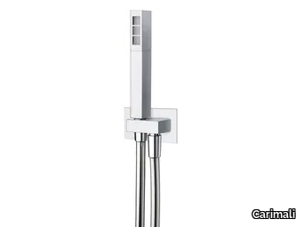 DUPLEX SQUARE - Wall-mounted 1-spray ABS handshower _ Carimali