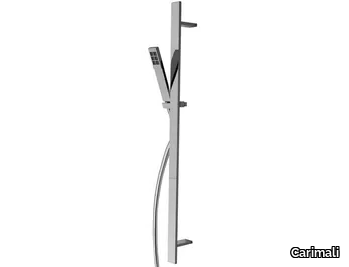 SELECT - Brass shower wallbar with hand shower and hose _ Carimali