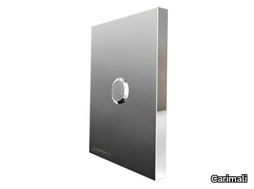 SWITCH CONTROL 1 BOTTON - Wall-mounted brass remote control tap _ Carimali