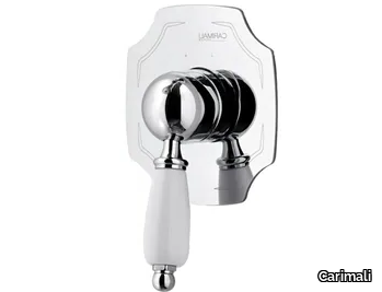 COLONIAL 21104-CR - Recessed single handle shower mixer with plate _ Carimali