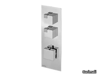 OCUBE 0-OCB4001EST-CR - Recessed thermostatic shower mixer with plate _ Carimali