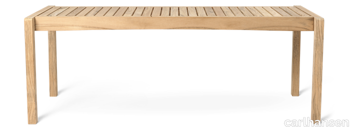 images-AH912 Outdoor Table Bench-ah912_teak_untreated_front.png