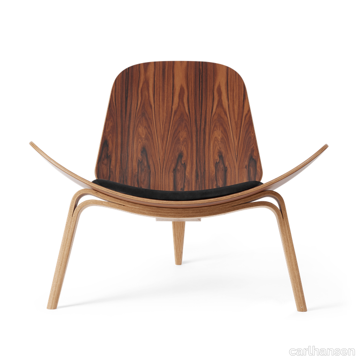 CH07 J60P Shell Chair Anniversary Edition, upholstered