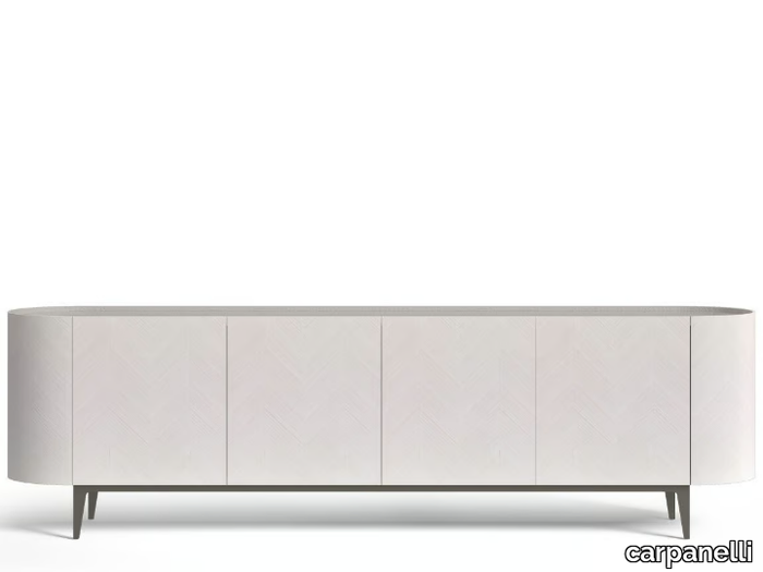 ALFEA - Wooden sideboard with doors _ carpanelli