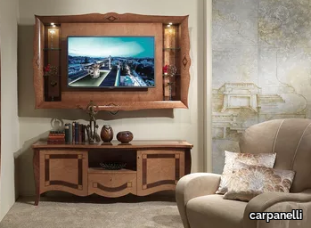 CHARME - Wooden TV cabinet _ carpanelli