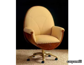 GRAN CONFORT - Swivel upholstered chair _ carpanelli