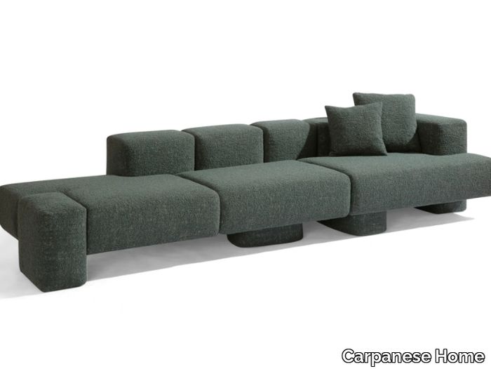 CUSCO - Modular 3 seater fabric sofa _ Carpanese Home