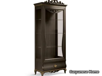 5017 - Wood and glass display cabinet _ Carpanese Home