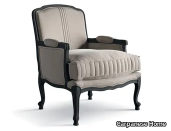 5637 - Fabric armchair with armrests _ Carpanese Home