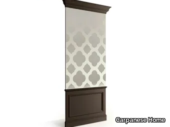 6051 - Wooden boiserie with mirrored glass _ Carpanese Home