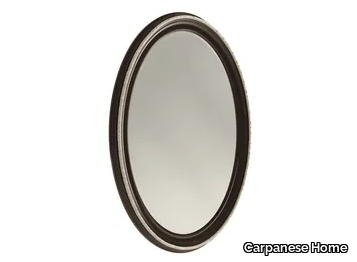 6029 - Oval framed wall-mounted mirror _ Carpanese Home