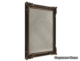 6034 - Rectangular framed wall-mounted mirror _ Carpanese Home