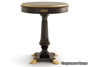 6140 - Round high side table _ Carpanese Home