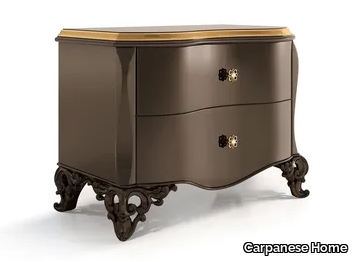 6122 - Rectangular wooden bedside table _ Carpanese Home