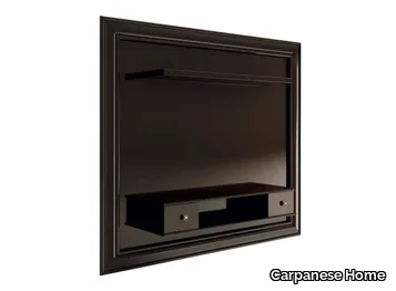 6246 - Wall-mounted wooden TV cabinet with drawers _ Carpanese Home