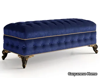 6583 - Tufted velvet bench _ Carpanese Home