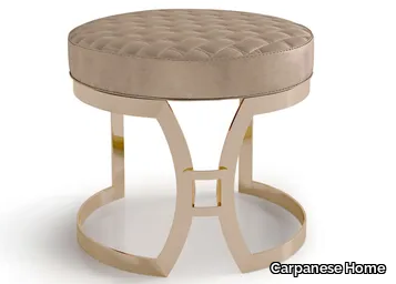 7088 - 7388 - Low upholstered stool _ Carpanese Home