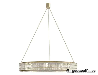 7585 - 7586 - Pendant lamp with crystals _ Carpanese Home