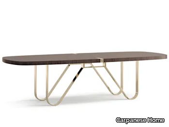 7955 - Oval wooden table _ Carpanese Home