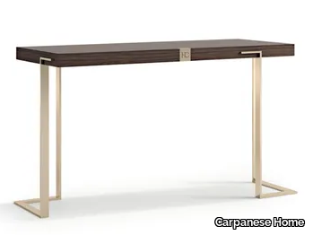 7983 - Rectangular wooden console table with metal legs _ Carpanese Home