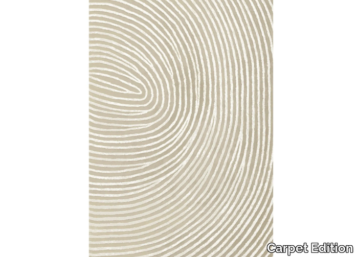 MRS01 MURANO SWIRL - Solid-color rectangular wool rug _ Carpet Edition