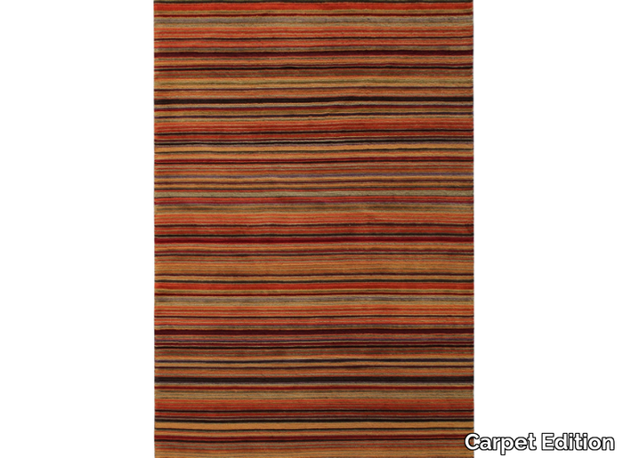 GIANNI - Rectangular striped wool rug _ Carpet Edition