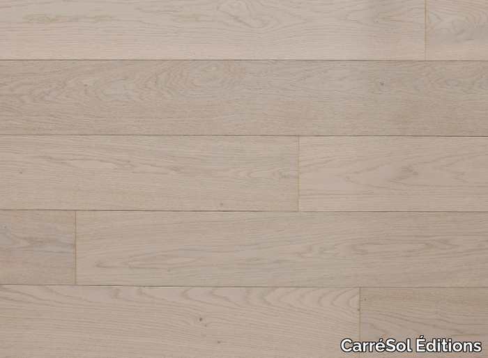 PARQUET CHÊNE CONTRECOLLÉ SILK - Brushed oak parquet _ CarréSol Éditions