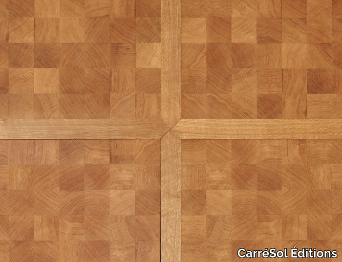 DALLE RENAISSANCE CHÊNE SEMI-MASSIF HUILÉ TRANSPARENT - Oak flooring _ CarréSol Éditions