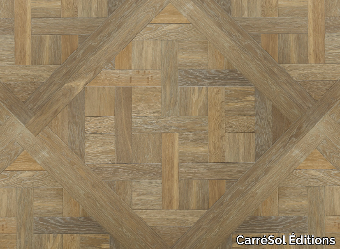 DALLES DE VERSAILLES CHÊNE SEMI-MASSIF SANIBEL - Oak parquet _ CarréSol Éditions