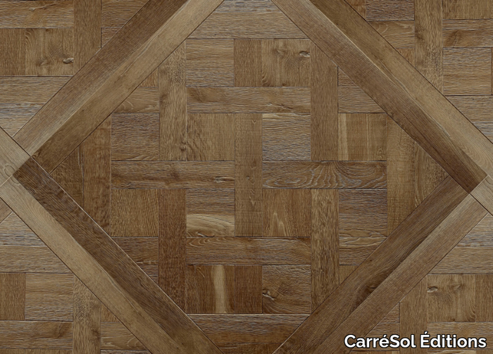 DALLES DE VERSAILLES CHÊNE SEMI-MASSIF TR 56 - Oak parquet _ CarréSol Éditions