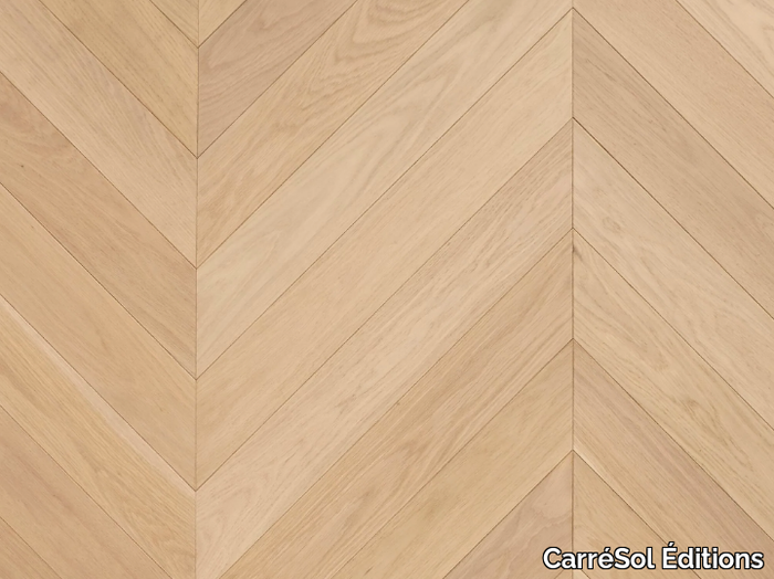 POINT DE HONGRIE CHÊNE SEMI-MASSIF LUXEMBOURG - Oak parquet _ CarréSol Éditions