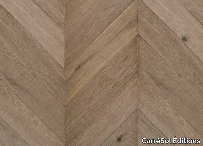 POINT DE HONGRIE CHÊNE SEMI-MASSIF SANIBEL - Oak parquet _ CarréSol Éditions