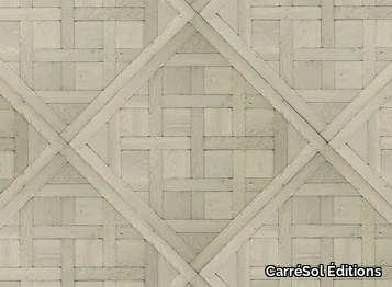 DALLE DE VERSAILLES AUTHENTIQUE CHÊNE MASSIF VERLAINE - Oak parquet _ CarréSol Éditions